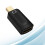 Mini A Adaptador Mini Display Port Convertidor Negro 3