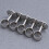 redondo acero inoxidable 22 mm para 5 uds 7
