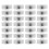 300Ud De Aluminio Para Velas DIY Plata Circular Uso General 1
