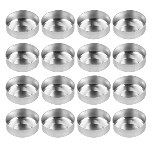 300Ud De Aluminio Para Velas DIY Plata Circular Uso General 1