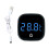Precisions Aquarium-Thermometer mit wiederaufladbarem-Schwarz 1