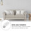 1Set Möbelbeinschutz Für Sofa Und , Widerstandsfähigem Eisen 8