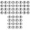 300Ud De Aluminio Para Velas DIY Plata Circular Uso General 4