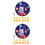 2 Sets Sticky Dart Board Cotton Cartoon Child 5
