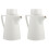 2 Count Ceramic Cold Water Jug Juice Pitcher With Handle Ceramics 2