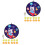 2 Sets Sticky Dart Board Cotton Cartoon Child 3