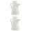 2 Count Ceramic Cold Water Jug Juice Pitcher With Handle Ceramics 5