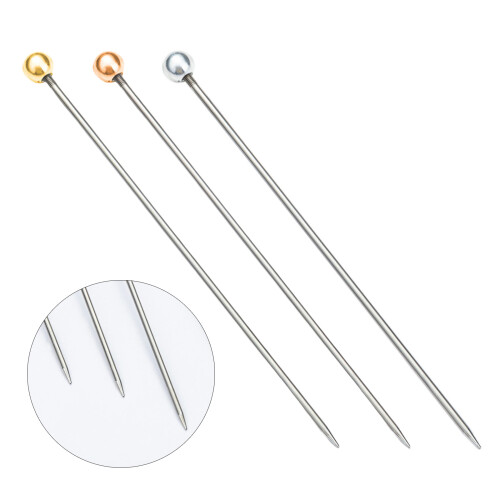 Set Of 6 Cake Tester Stick Stainless Steel Testing-silver 2