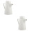 2 Count Ceramic Cold Water Jug Juice Pitcher With Handle Ceramics 6