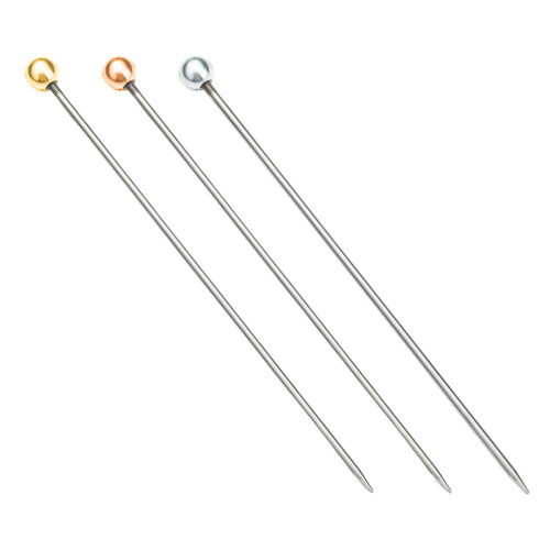 Set Of 6 Cake Tester Stick Stainless Steel Testing-silver 1