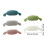 Super Soft Candy Shape Chunkys Knitted Throw-Apple Green 4