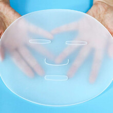 Kit para Máscara Facial Faça Você Mesmo, Placa de Silicone Reutilizável para Máscara Facial, Ideal para Salões de Beleza Profissionais e Uso