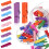 Push Pins Met Clips 50 1,4x0,8x0,3 Inch 1