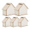 10St Beige Spaarpot Voor Kinderen Decoratieve Bewaarpot 1