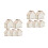 10St Beige Spaarpot Voor Kinderen Decoratieve Bewaarpot 10