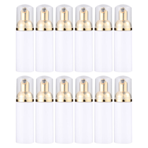 24Stk Pumpflaschen Gold Wiederverwendbare Schaumspender