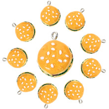 50 diy bastelanhänger hamburger cartoon für schmuck