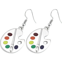 2Paare Abstrakte Lehrer Schmuck Ohrringe Silber Für Frauen