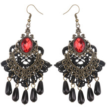 3Paare Ohrringe Vintage Lady's Danglers Elegant
