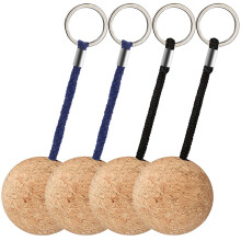 8 stk. schwimmfähige Korkball-Schlüsselanhänger, ideal für Wassersport