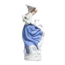 2 keramik tischdekoration figur europäischer