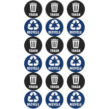1 Set Selbstklebende Aufkleber PVC Recycelbar