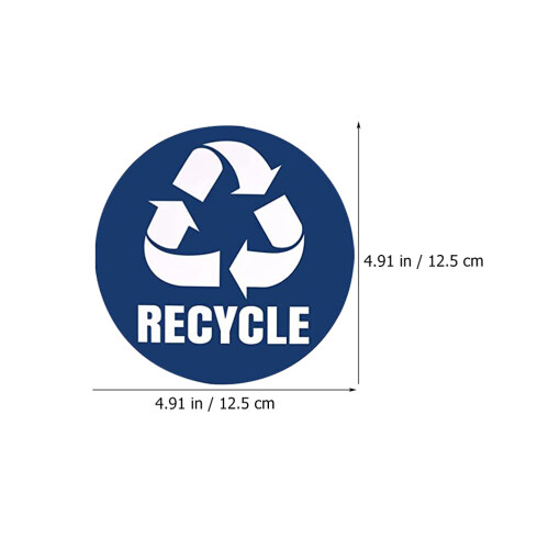 1 Set Selbstklebende Aufkleber PVC Recycelbar 1