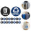 1 Set Selbstklebende Aufkleber PVC Recycelbar 6