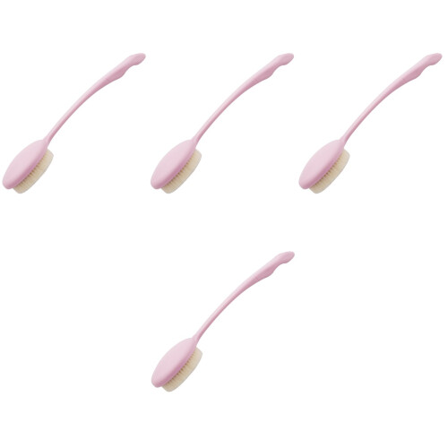 4Ud Esponjas De Rosa Para Exfoliar Espalda Con Mango Largo 2