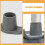 Walker Glide Caps , Accesorios Plegables Para Ancianos 8