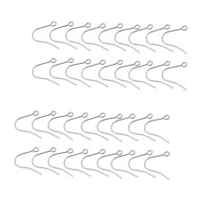 100Ud De Pendientes De Acero Inoxidable Elegantes