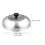 1Ud Para Olla Cocina Acero Inoxidable Vidrio Plata 3