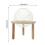 Accesorio De Para Hámster Transparente Y De Madera Khaki 3