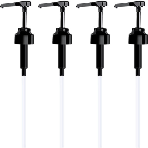4Ud Bomba Dispensadora Para Aceite Y Salsa, Plástico Resistente