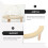 Accesorio De Para Hámster Transparente Y De Madera Khaki 10
