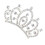 Tiara Infantil Plata Para Uso Diario 1