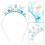 Vincha De Mar Con Rhinestones Decorativa 3