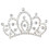 Tiara Infantil Plata Para Uso Diario 7