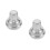 2Ud Tapas Protectoras De Acero Y Silicona Para Vaso De Bar Plata 11