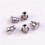 100Ud Piezas Para Pendientes Acero Inoxidable Durables DIY 8