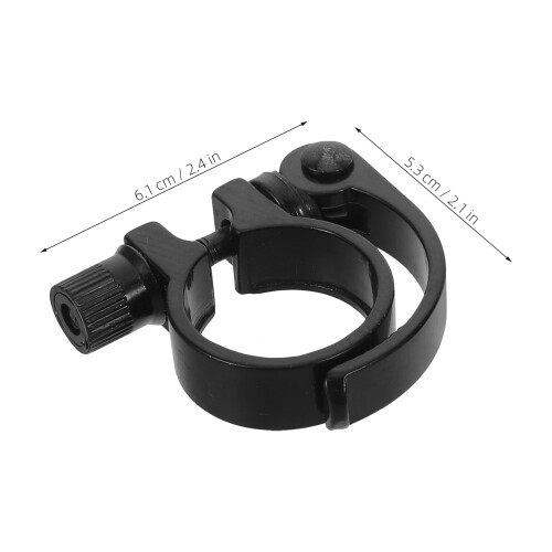 4 uds. abrazadera sillín aluminio 31,8 mm para 1