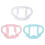3Pièces Poignées Pour Bébé Silicone Douces Usage 7