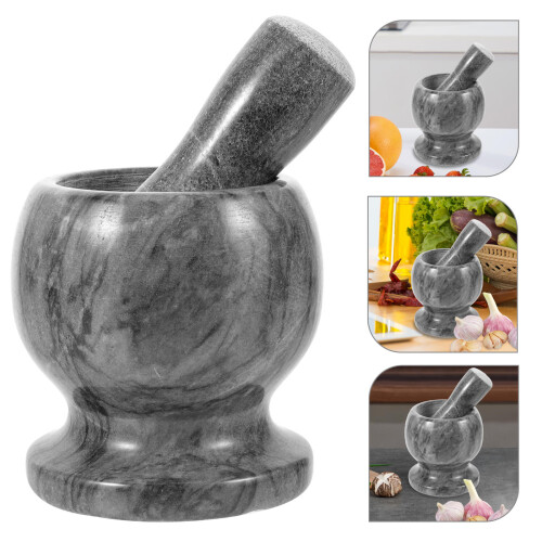 1Ensemble Pilon À Ail En Noir Pour Cuisine 2
