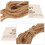 1Ensemble Décorative En Jute Kaaki Main Pour Cadeaux 10