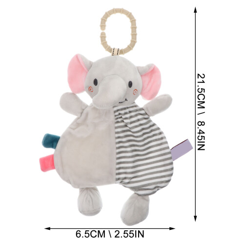 Serviette Apaisante Bébé Animal En Peluche 1