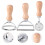 6 Pcs Noodle Press Round Wooden 10