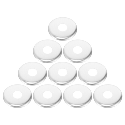 10Pièces Caches Boulettes De Gicleur Acier Élégant Argent