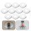 10Pièces Caches Boulettes De Gicleur Acier Élégant Argent 8