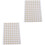 2 Pack Sticker For Screw Hole Covers Door Drywall Protector 5