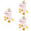 3Pcs Plush Unicorn Hand Puppet Interactive Kids Doll Toy 8